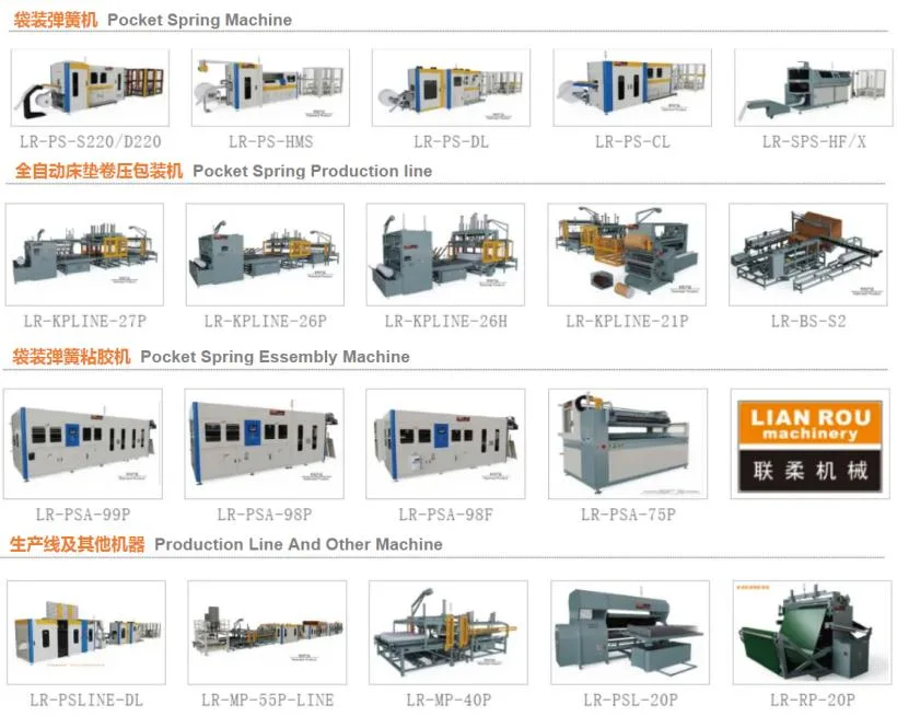 Lr-PS-Ovms/Ovmd Automatic High Speed Pocket Spring Production Line