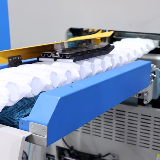 Linea di produzione automatica di molle insacchettate ad alta velocità