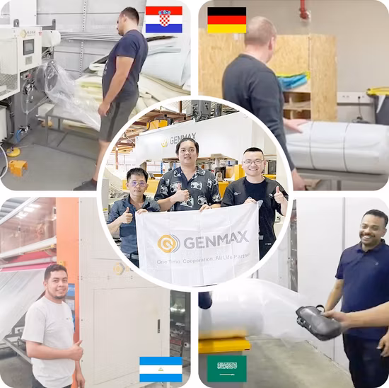 Confezionatrice per rotoli di materasso